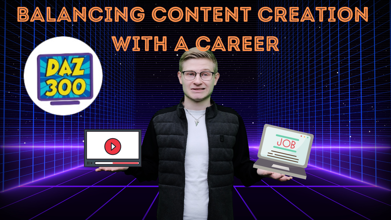 Balancing content creation with a full-time job